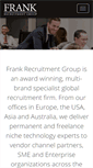 Mobile Screenshot of frankgroup.com